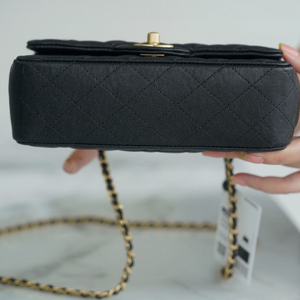 Chanel Mini Flap Bag with Top Handle - Replica Luxury Bags™