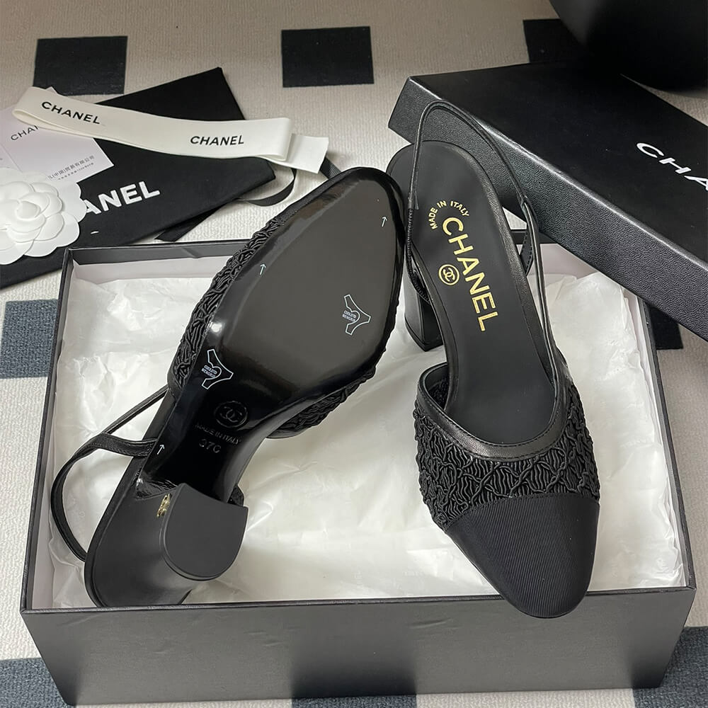 Chanel Slingbacks Shoes - Replica Luxury Bags™