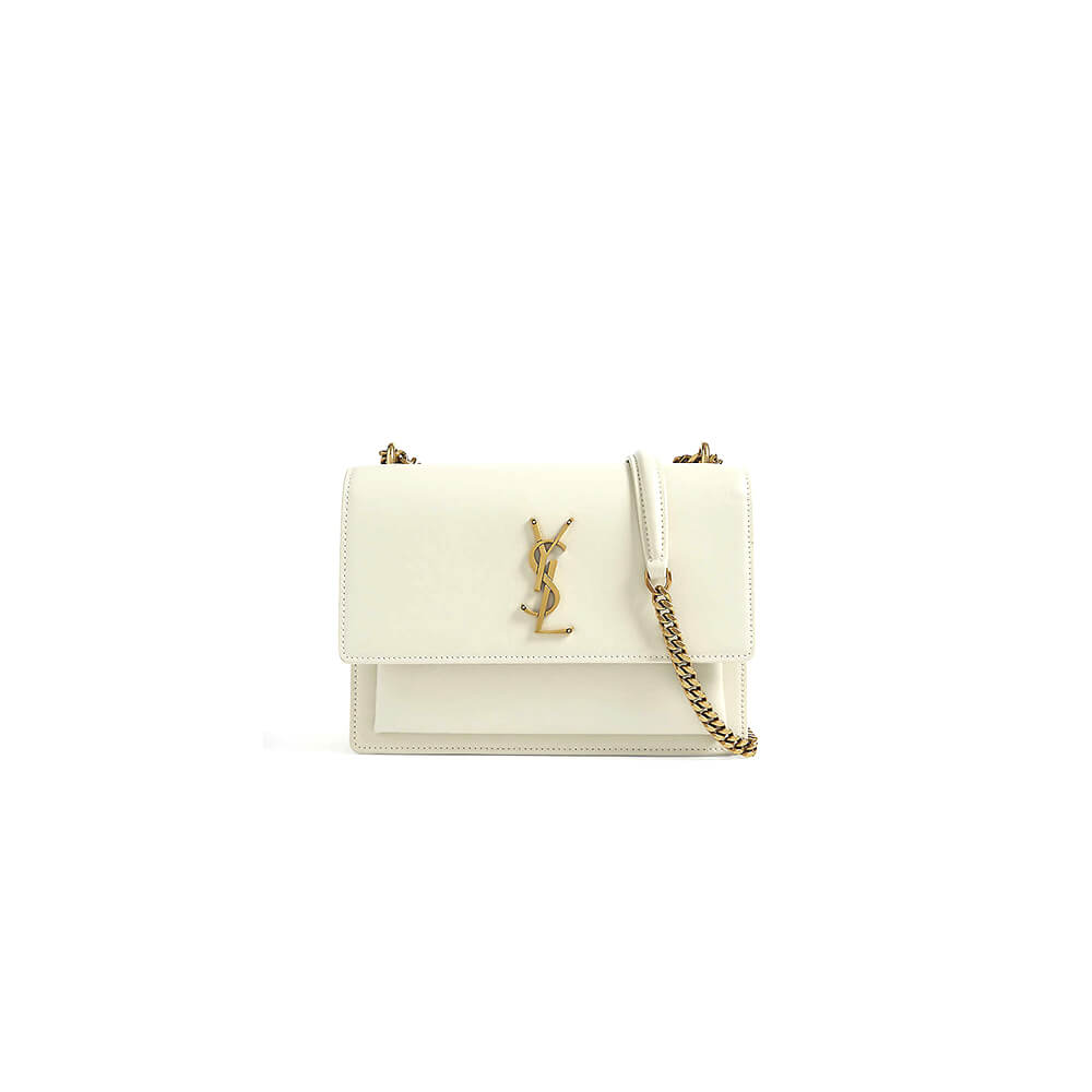 YSL Sunset Chain Wallet Bag in Smooth Leather - Replica Luxury Bags™