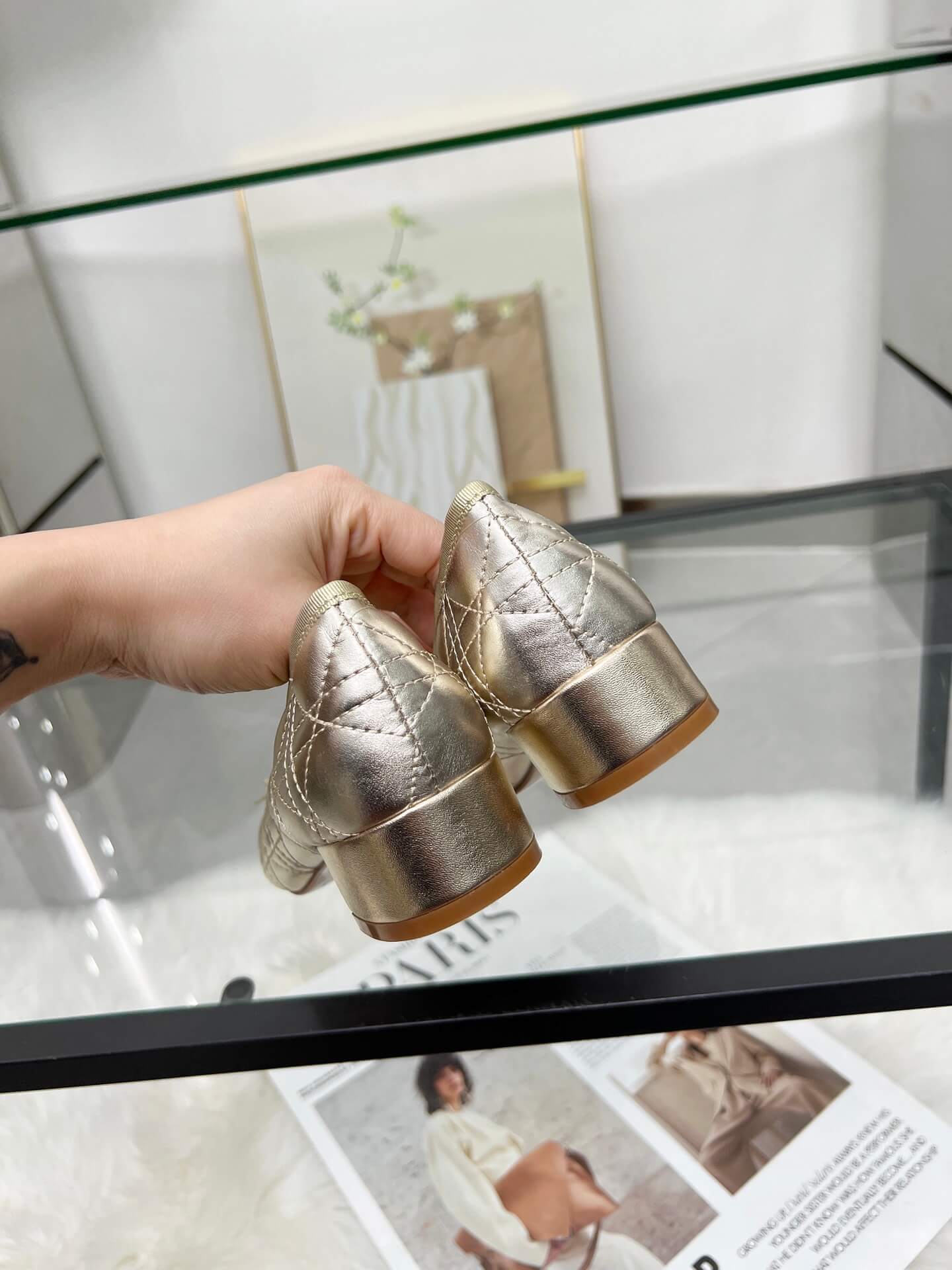 Dior Ballet Pump Shoes - Replica Luxury Bags™