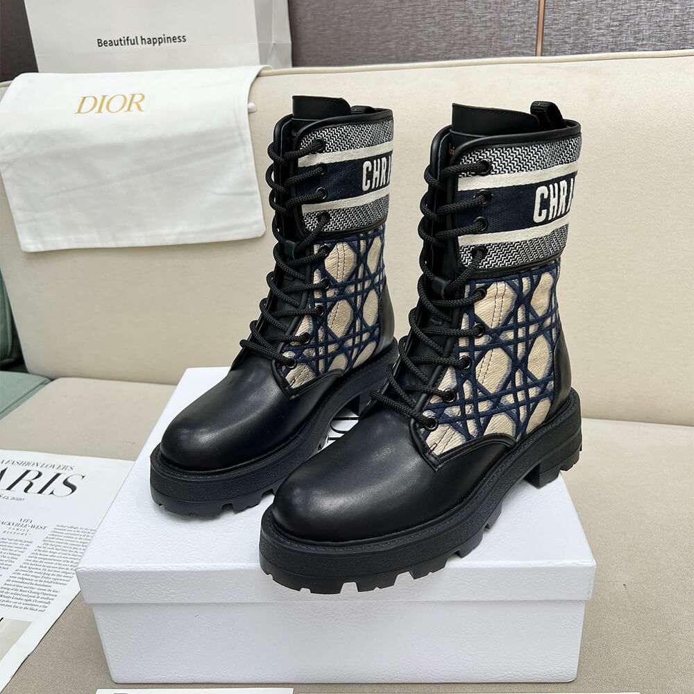 Dior D-Major Ankle Boot Shoes - Replica Luxury Bags™