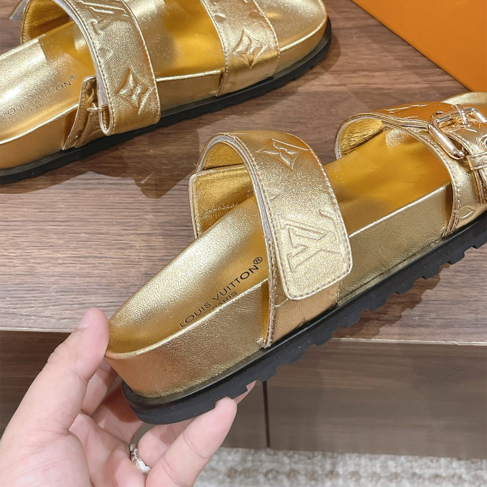 LV Bom Dia Flat Comfort Mule Shoes - Replica Luxury Bags™