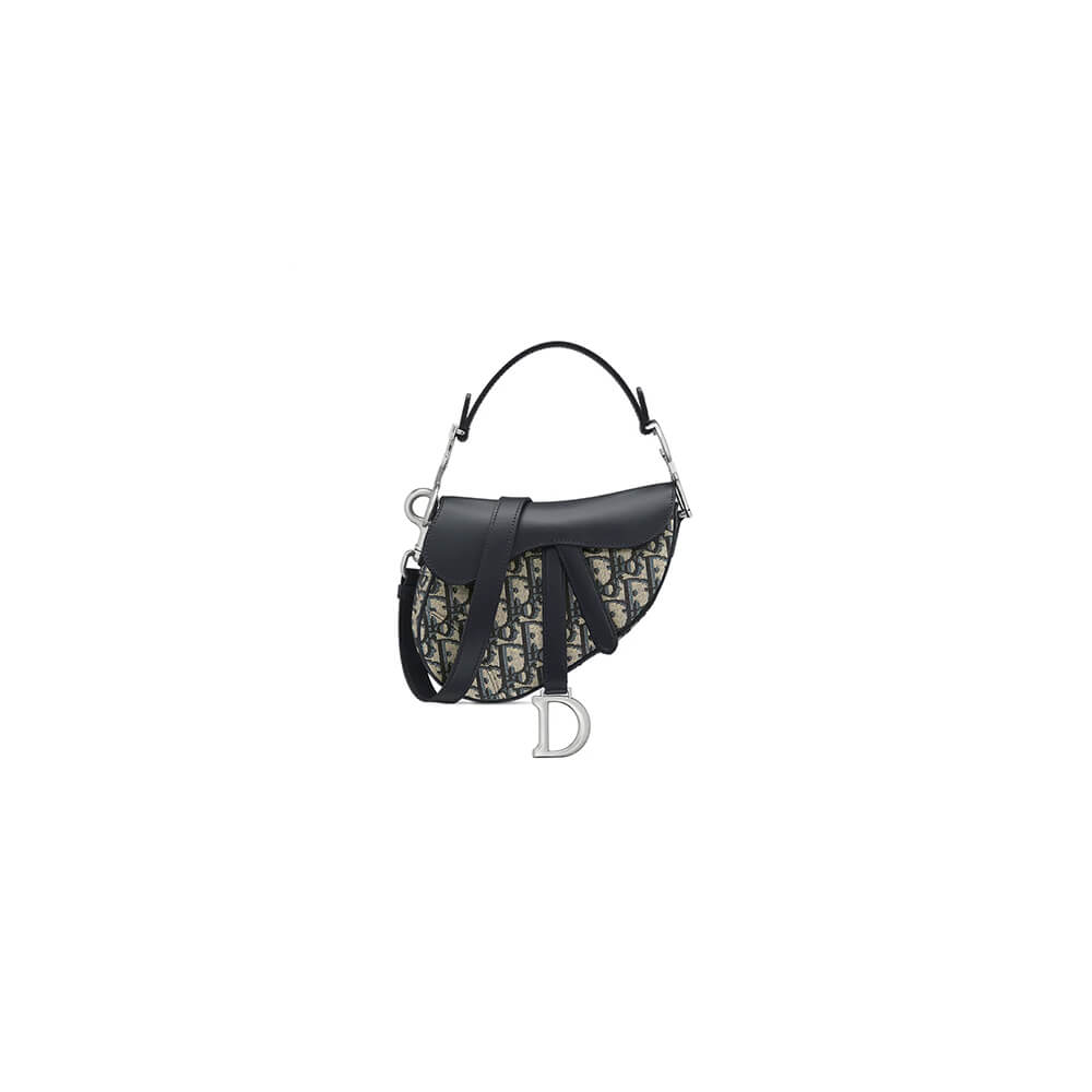 Dior Mini Saddle Bag with Strap - Replica Luxury Bags™