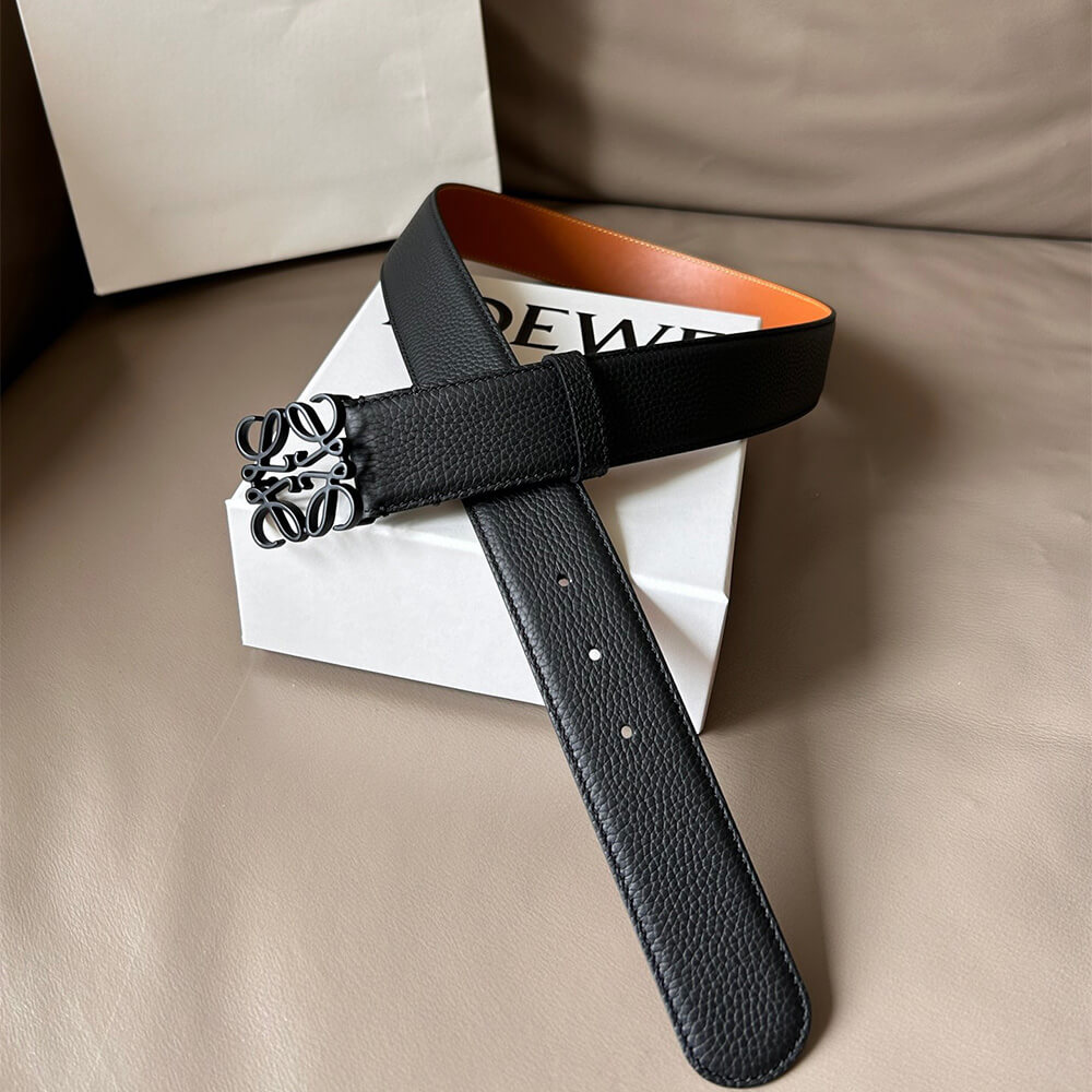 LOEWE Reversible Anagram belt 40mm - Replica Luxury Bags™