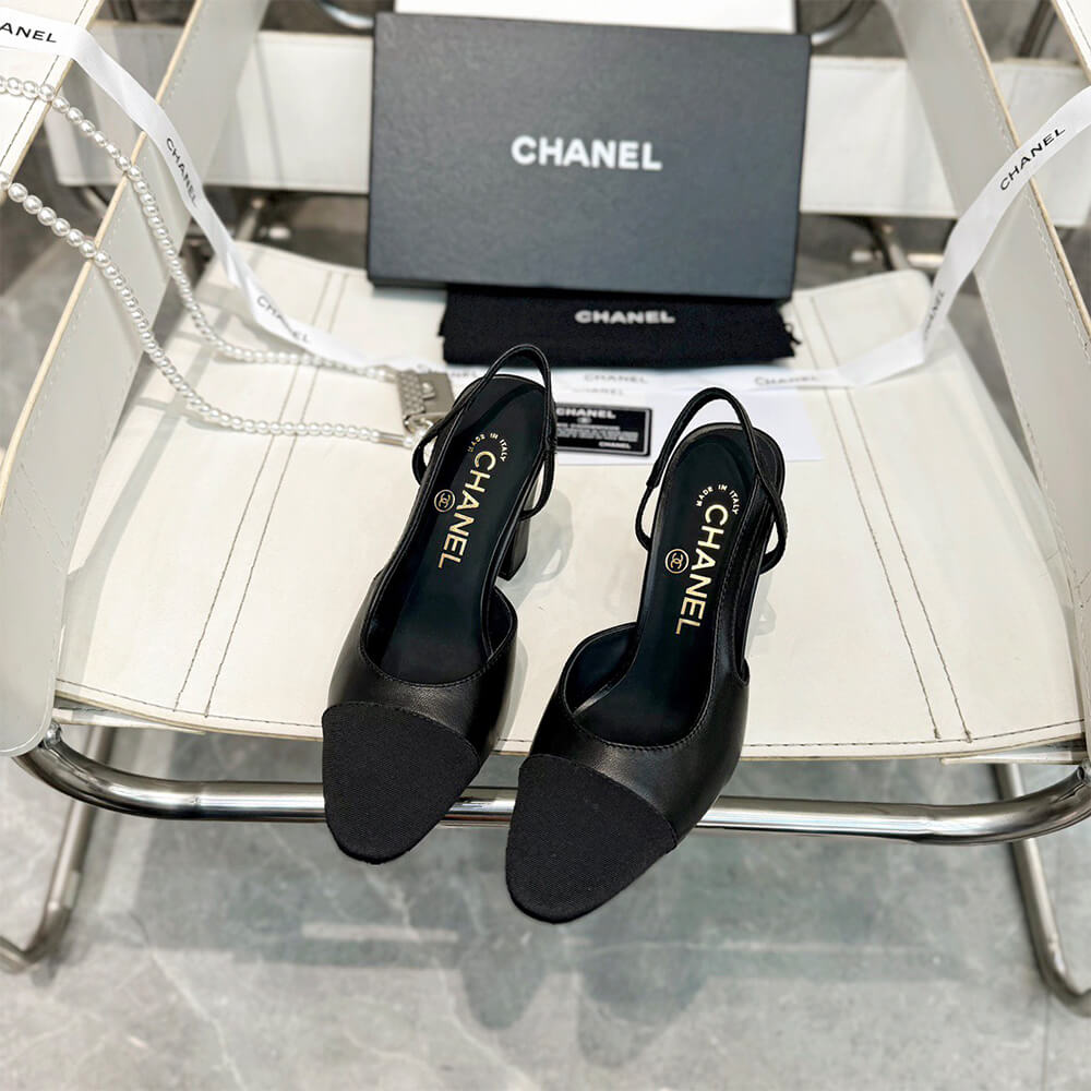 Chanel Slingbacks Shoes - Replica Luxury Bags™