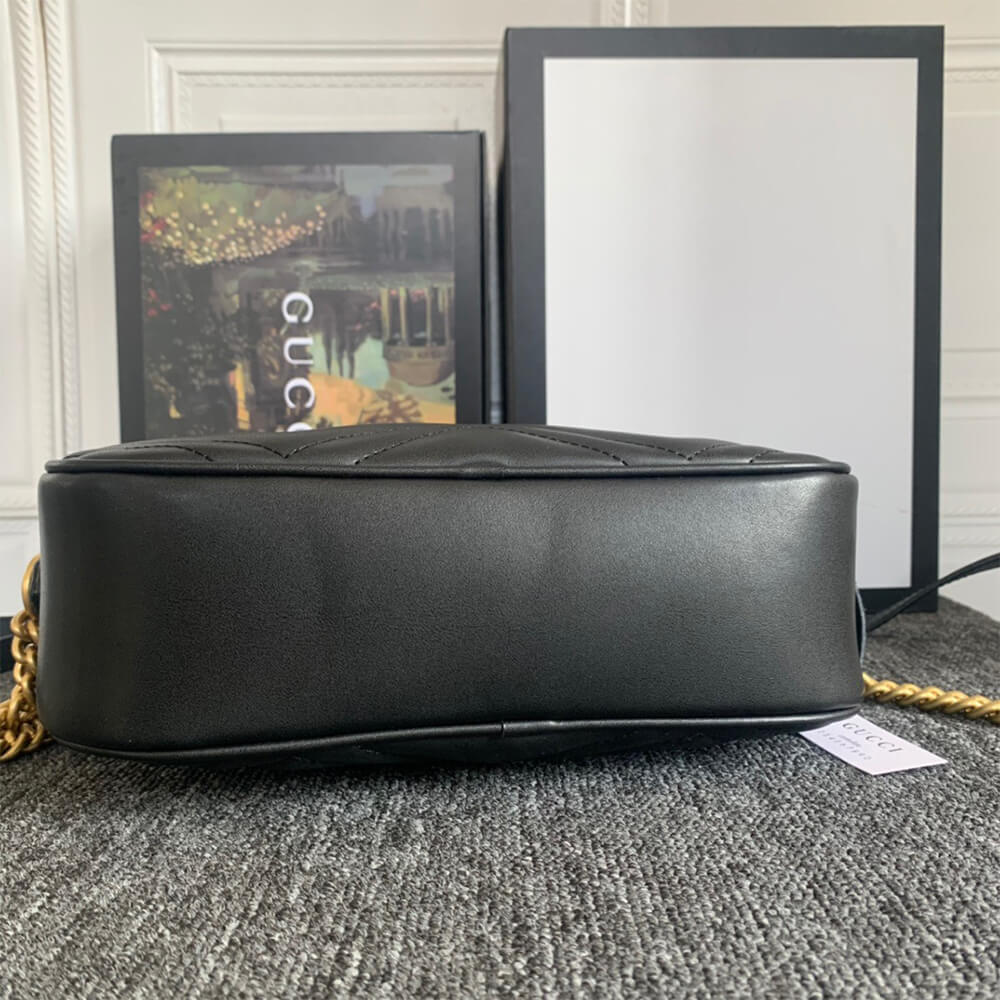 Gucci GG Marmont Small Matelasse Shoulder Bag - Replica Luxury Bags™