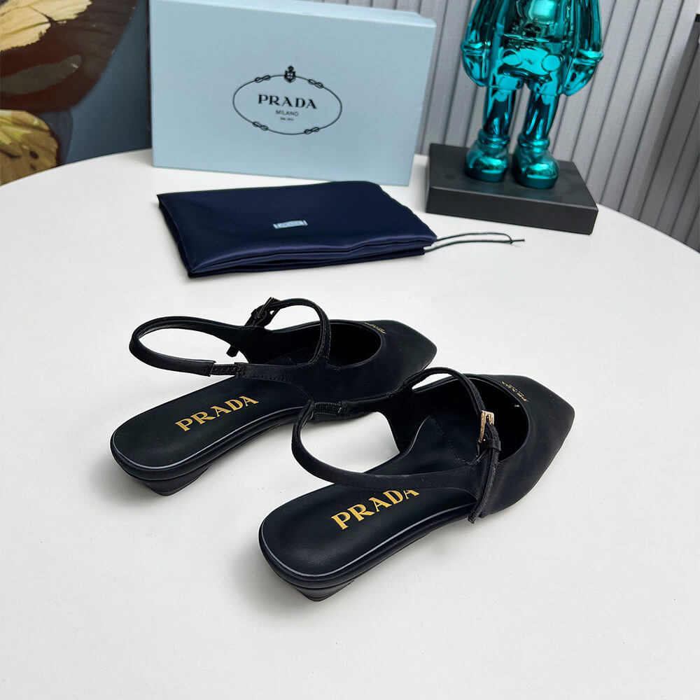 Prada Slingback Ballerinas Shoes - Replica Luxury Bags™