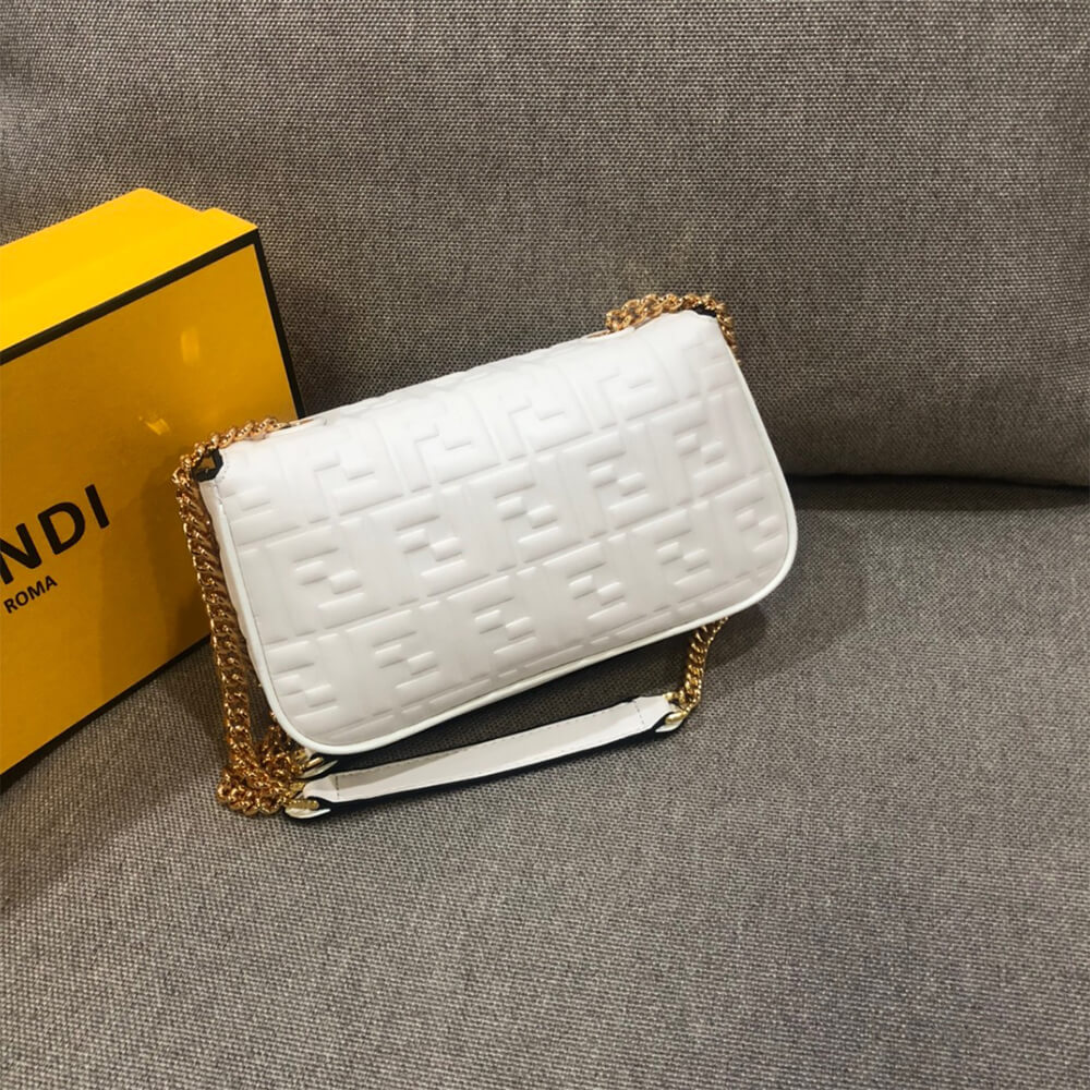 Fendi Baguette Chain Midi Bag - Replica Luxury Bags™