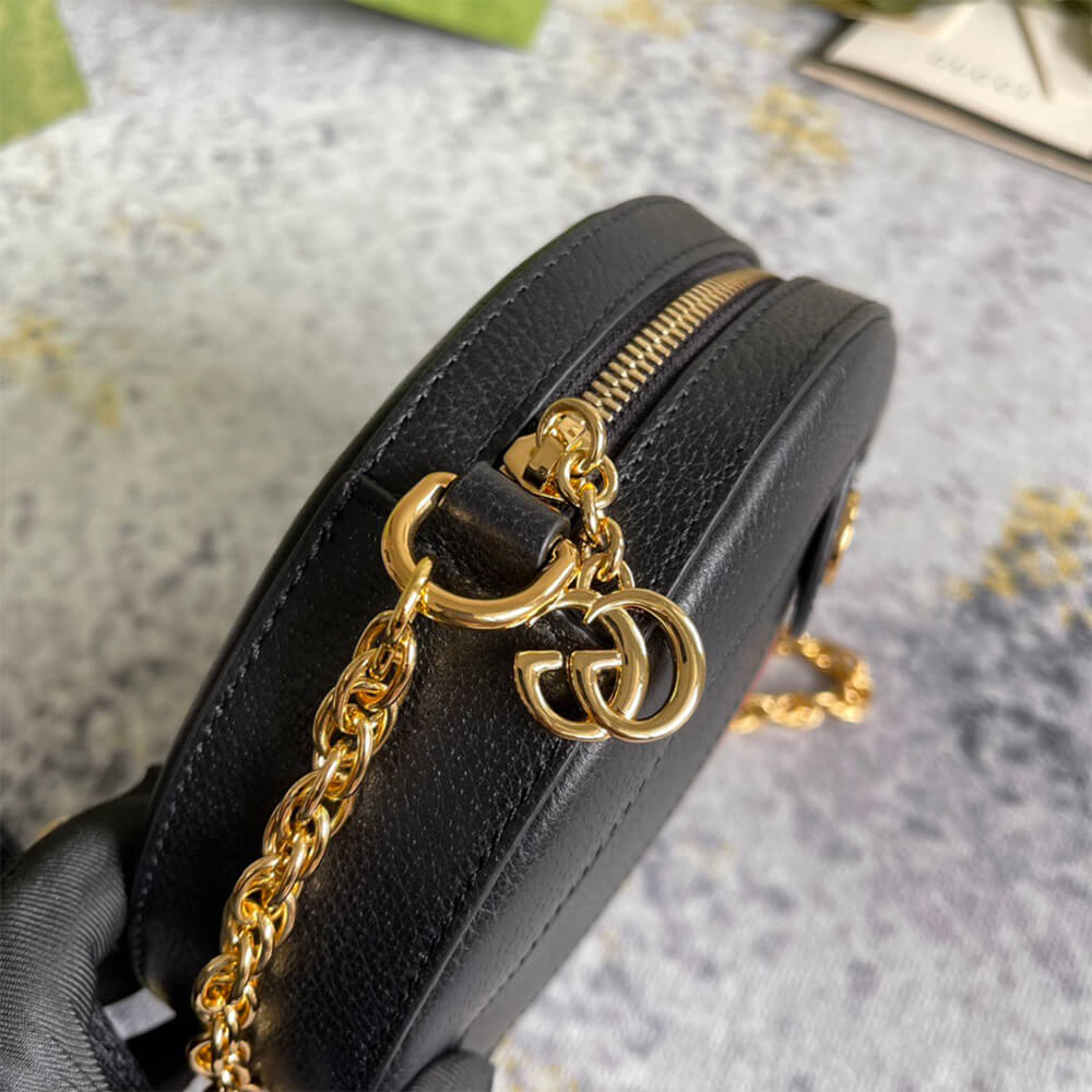Gucci Ophidia GG Mini Round Shoulder Bag - Replica Luxury Bags™