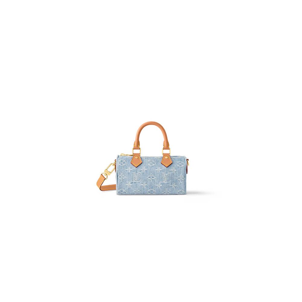 LV Nano Speedy Denim Bag - Replica Luxury Bags™