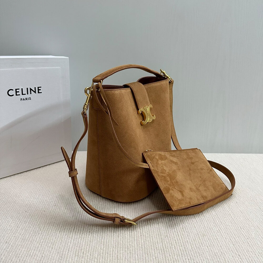 Celine Medium Louise Bag in Suede Calfskin - Replica Luxury Bags™