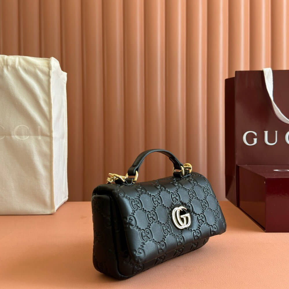 Gucci GG Milano Mini Top Handle Bag - Replica Luxury Bags™