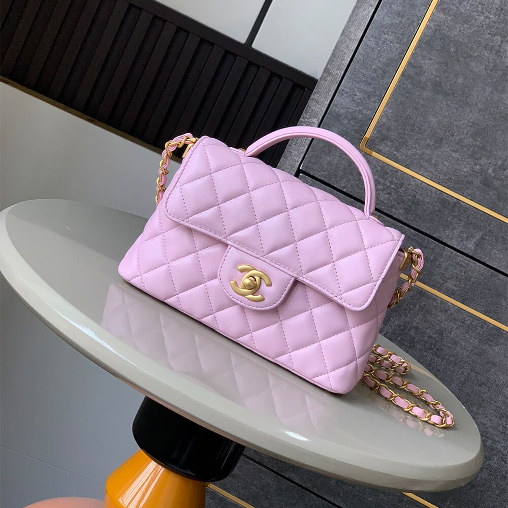 Chanel Small Flap Bag with Top Handle - Replica Luxury Bags™