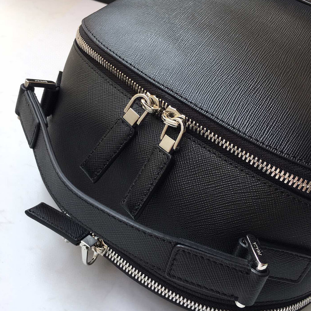 Prada Men Saffiano Leather Backpack Bag - Replica Luxury Bags™