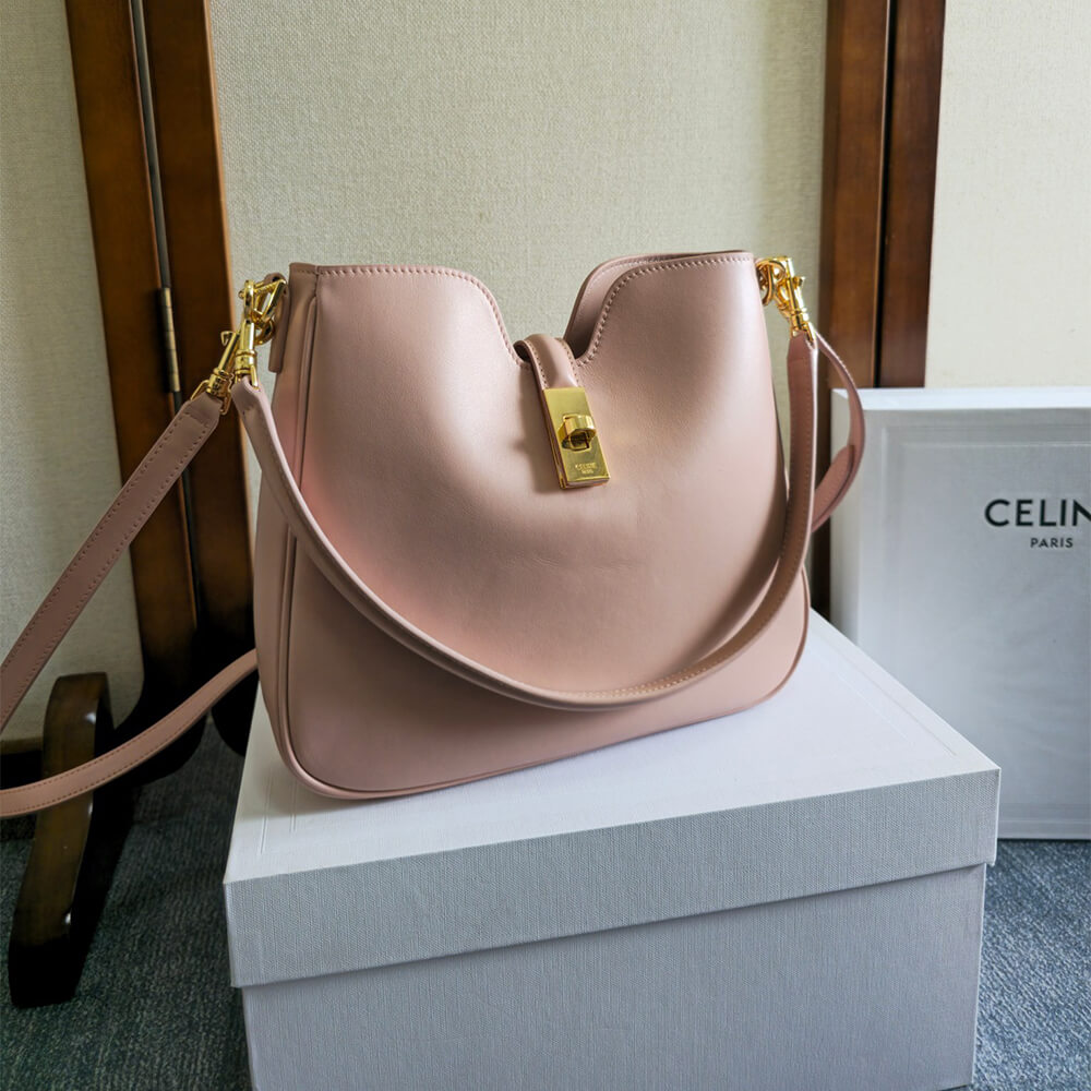 CELINE SMALL CAMILLE 16 SOFT BAG IN SMOOTH CALFSKIN - Replica Luxury Bags™