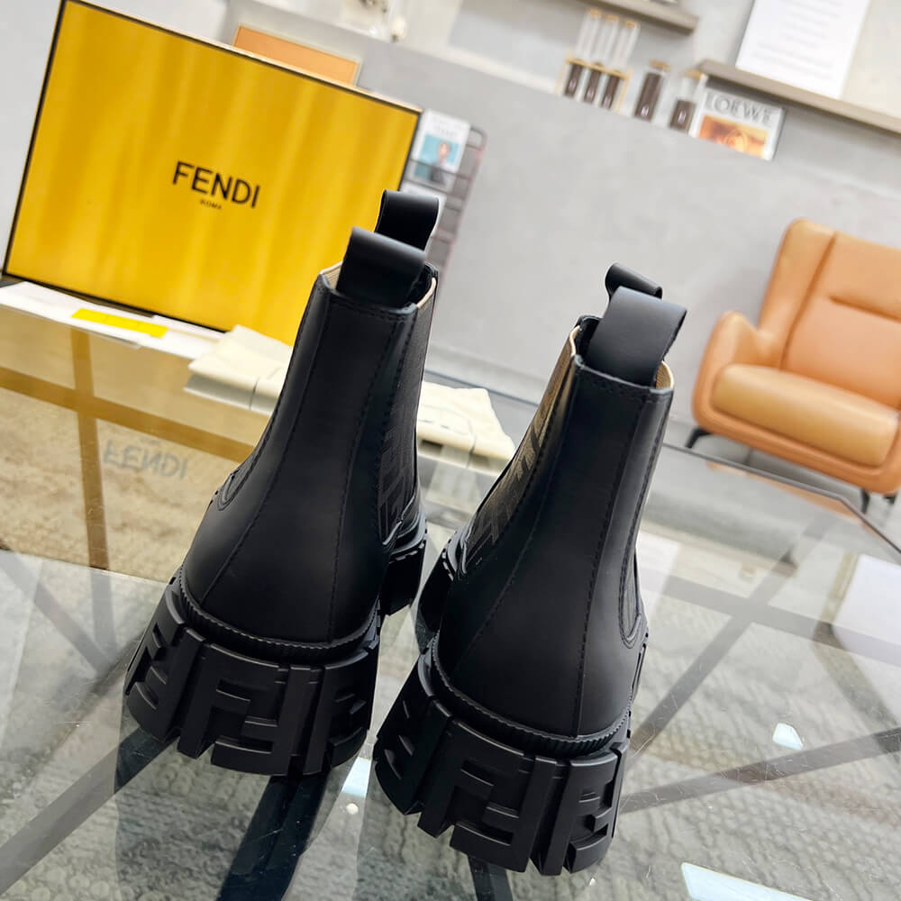 Fendi Force Chelsea Boots Shoes - Replica Luxury Bags™