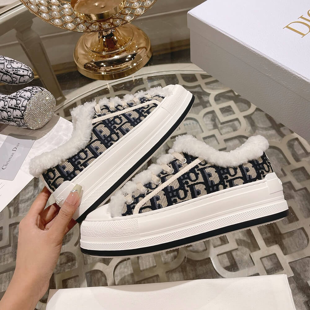 Dior Walk n Dior Platform Sneaker Shoes - Replica Luxury Bags™