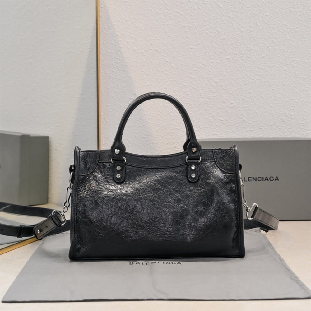 Balenciaga Women's Le City Bag Small - Replica Luxury Bags™