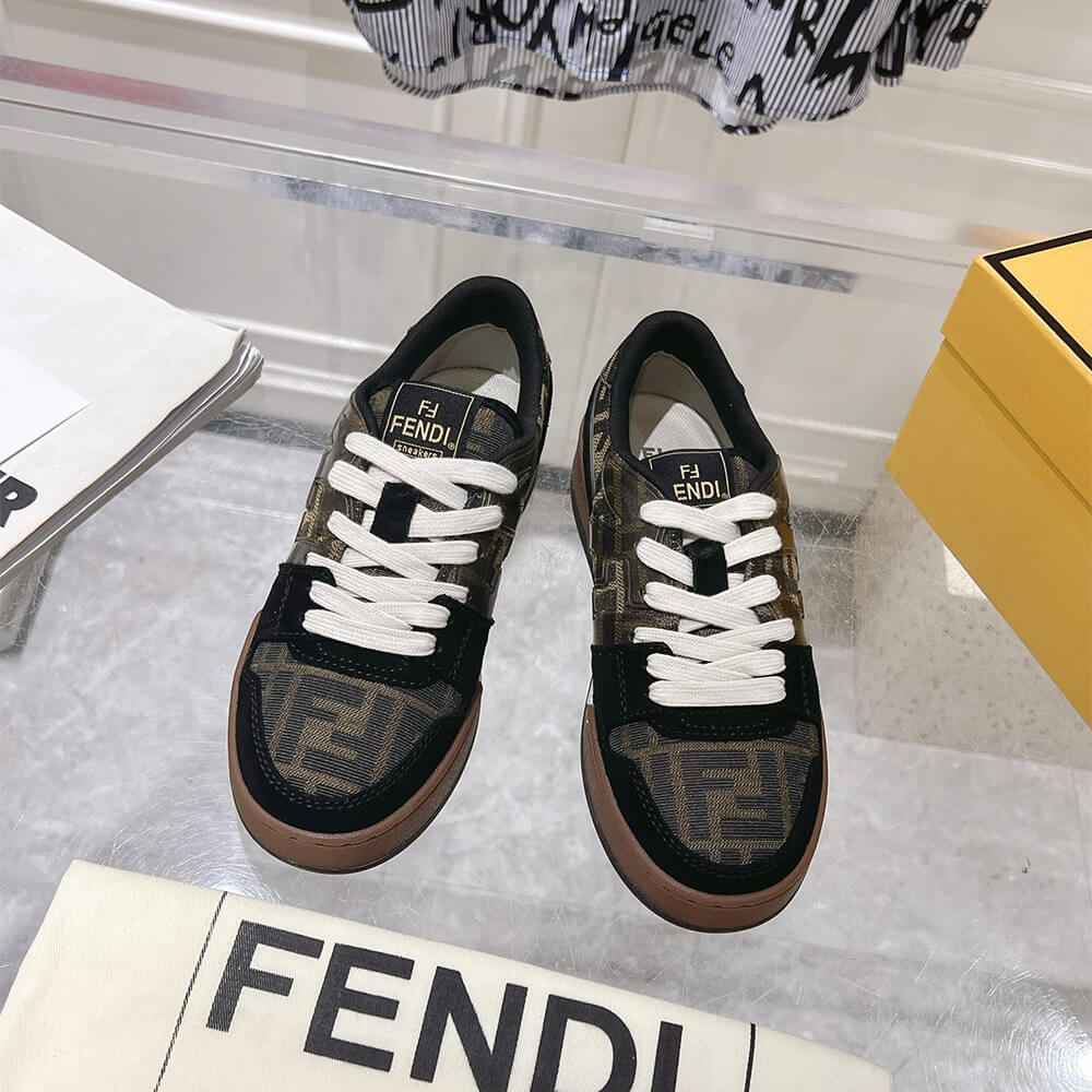 Fendi Match Sneakers Shoes - Replica Luxury Bags™