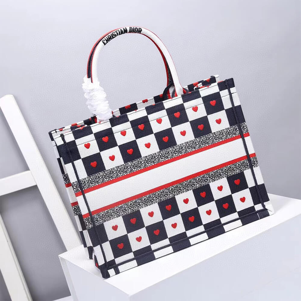 Small Dioramour Dior Book Tote Bag - Replica Luxury Bags™
