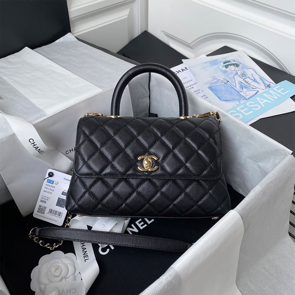 Chanel Coco Handle Bag Small - Replica Luxury Bags™