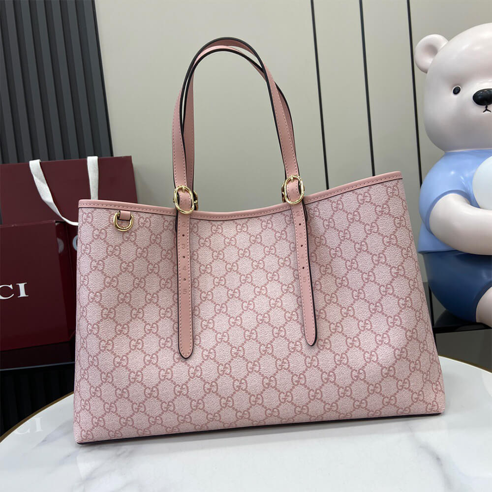 Gucci GG Emblem Large Tote Bag - Replica Luxury Bags™