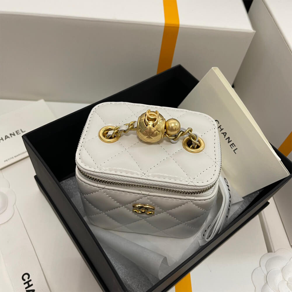 Chanel Small Vanity Bag with Chain - Replica Luxury Bags™