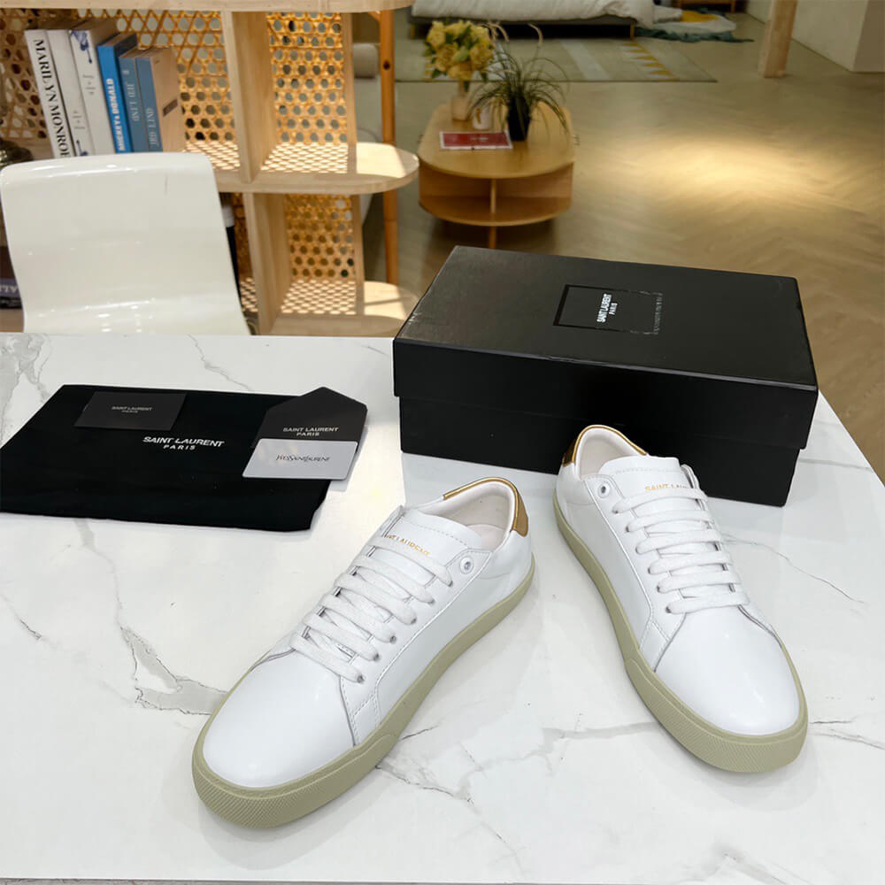 YSL Court Classic Sneaker Shoes - Replica Luxury Bags™