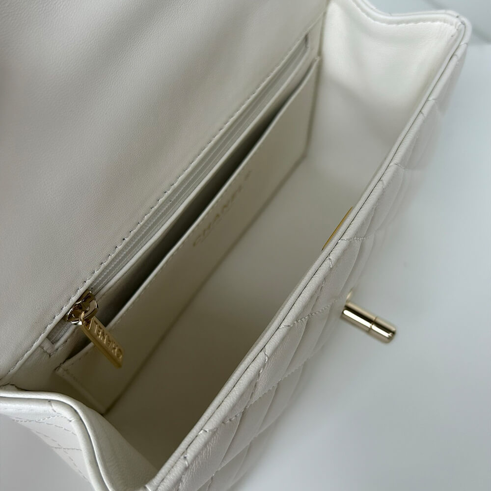 Chanel Mini Classic Handbag With Top Handle - Replica Luxury Bags™