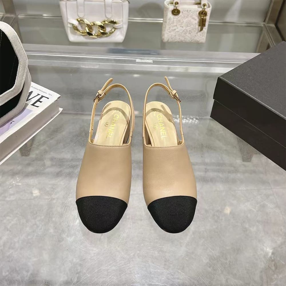 Chanel Slingbacks Shoes - Replica Luxury Bags™