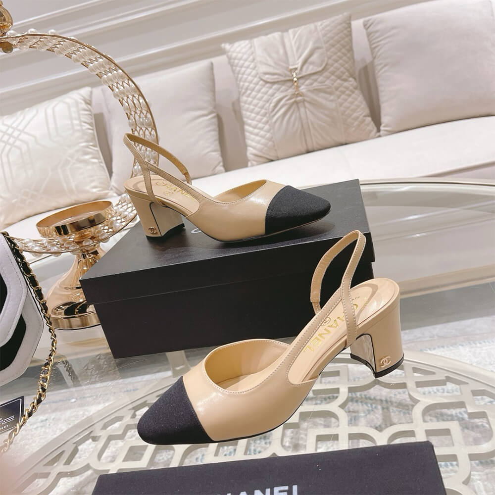 Chanel Slingback Sandal Shoes - Replica Luxury Bags™