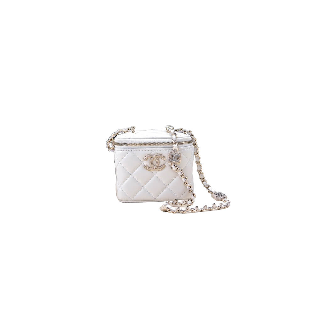 Chanel Small Vanity Bag with Chain - Replica Luxury Bags™