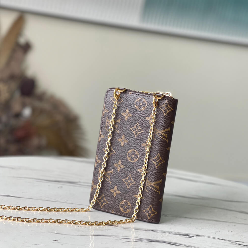 LV Vertical Zippy Wallet Métis Phone Holder Bag - Replica Luxury Bags™