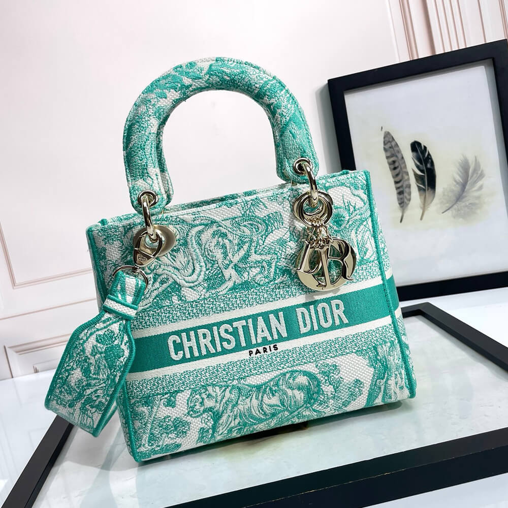 Medium Dioriviera Lady D-Lite Bag - Replica Luxury Bags™