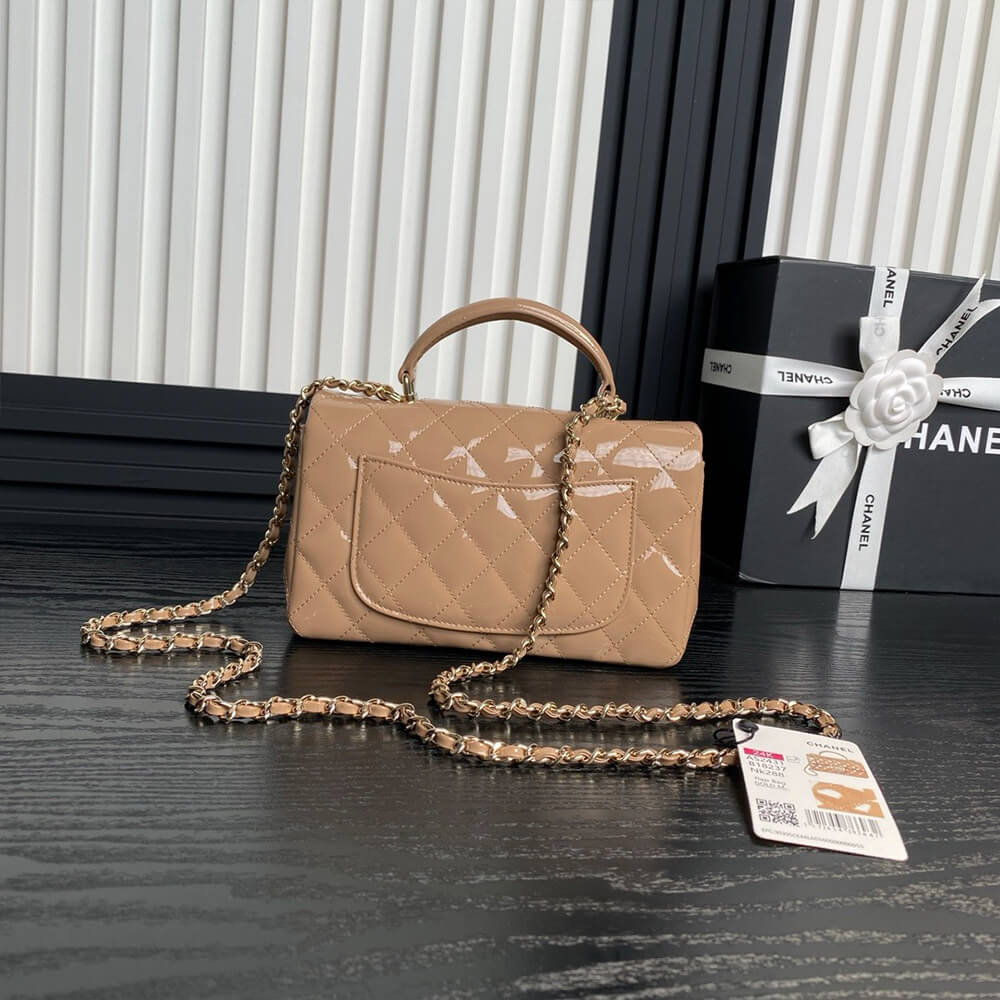 Chanel Mini Classic Handbag With Top Handle - Replica Luxury Bags™