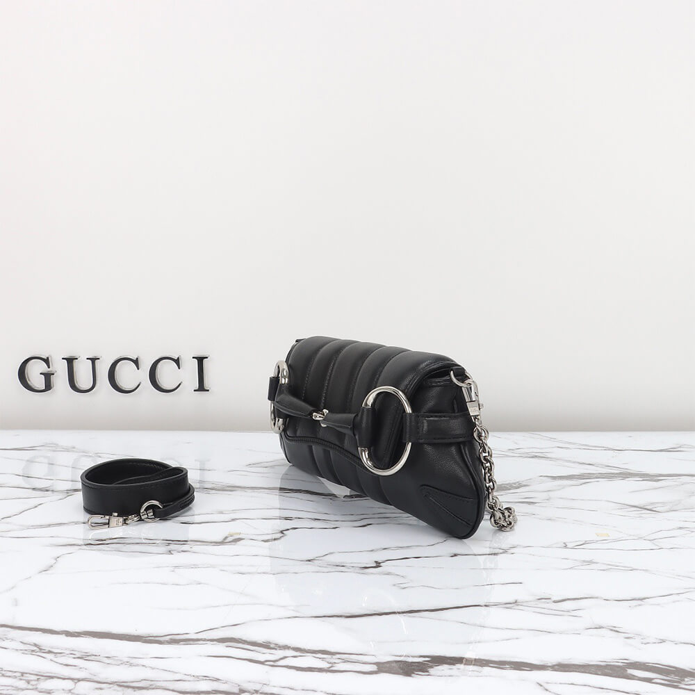 Gucci Horsebit Chain Small Shoulder Bag - Replica Luxury Bags™