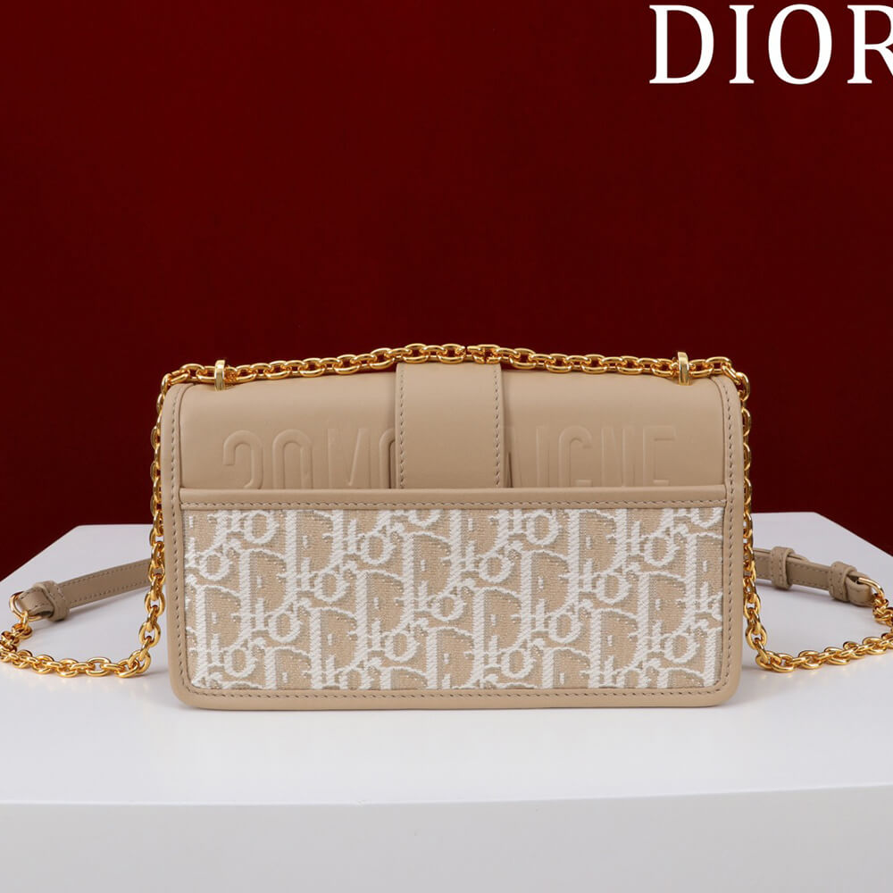 Dior 30 Montaigne East-West Bag with Chain - Replica Luxury Bags™