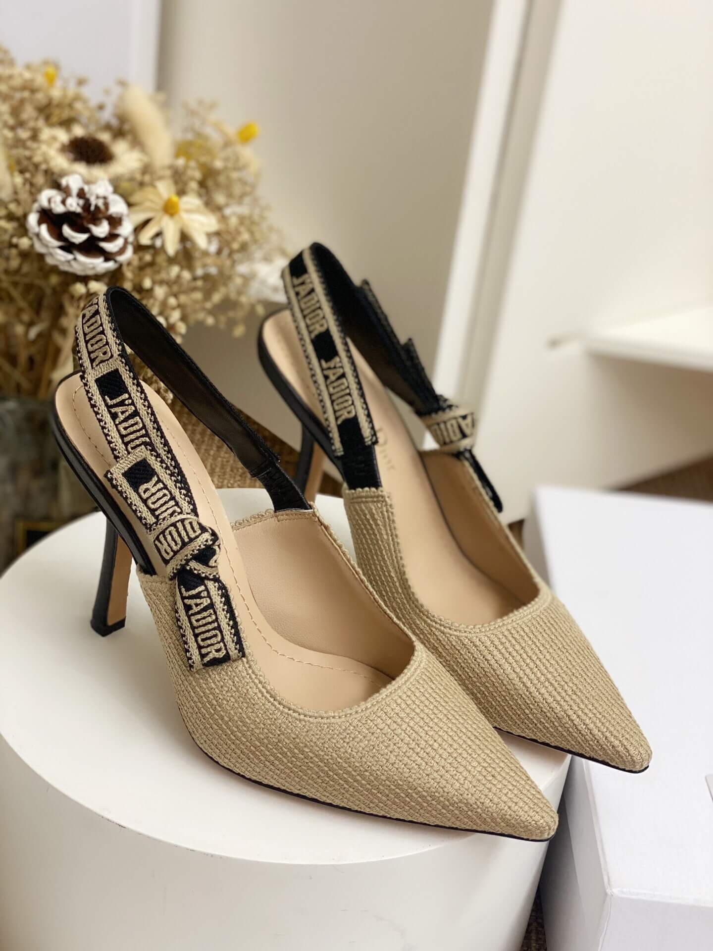 J Adior Slingback Pump Shoes - Replica Luxury Bags™