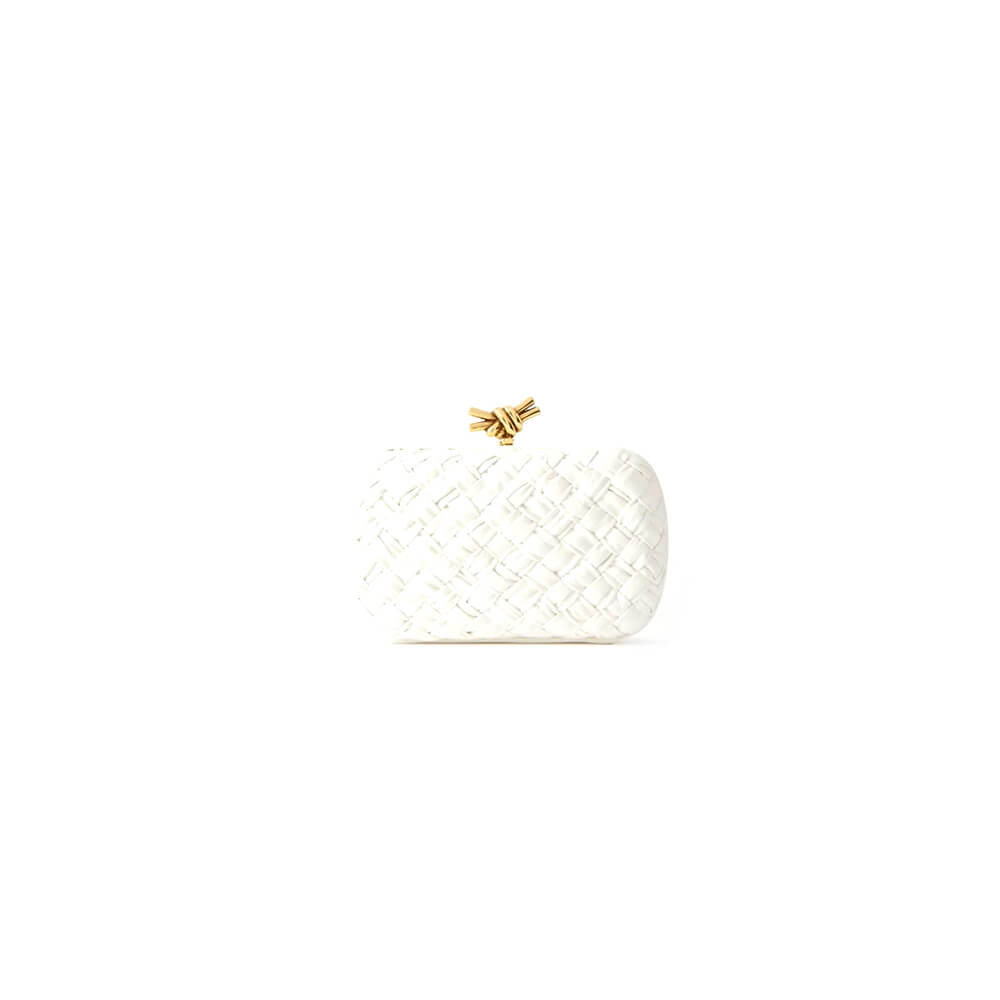 Bottega Veneta Knot Intrecciato Leather Clutch Bag - 5 Colors Available - Replica Luxury Bags™