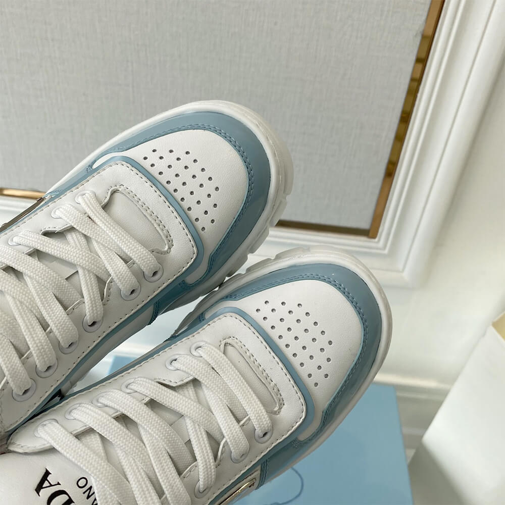 Prada Leather Sneakers Shoes - Replica Luxury Bags™