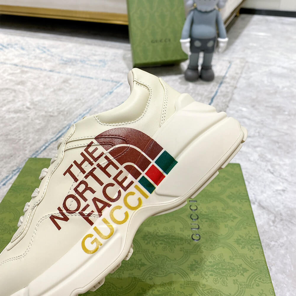 The North Face x Gucci Rhyton Sneaker Shoes - Replica Luxury Bags™
