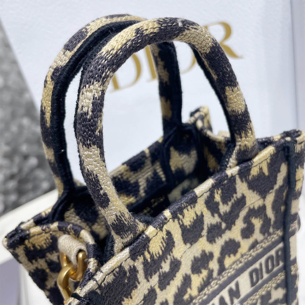 MINI DIOR BOOK TOTE PHONE BAG - Replica Luxury Bags™