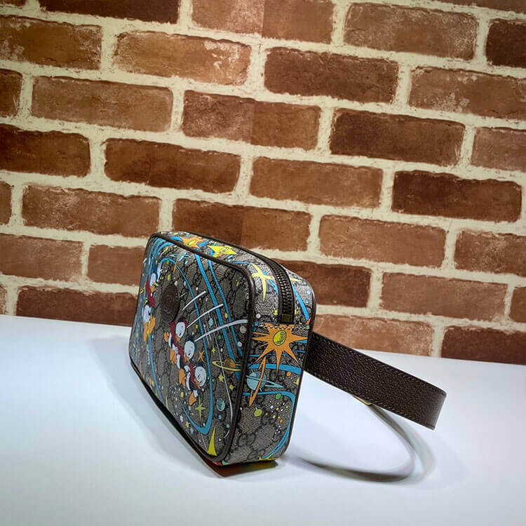 Disney x Gucci Donald Duck Print Belt Bag - Replica Luxury Bags™