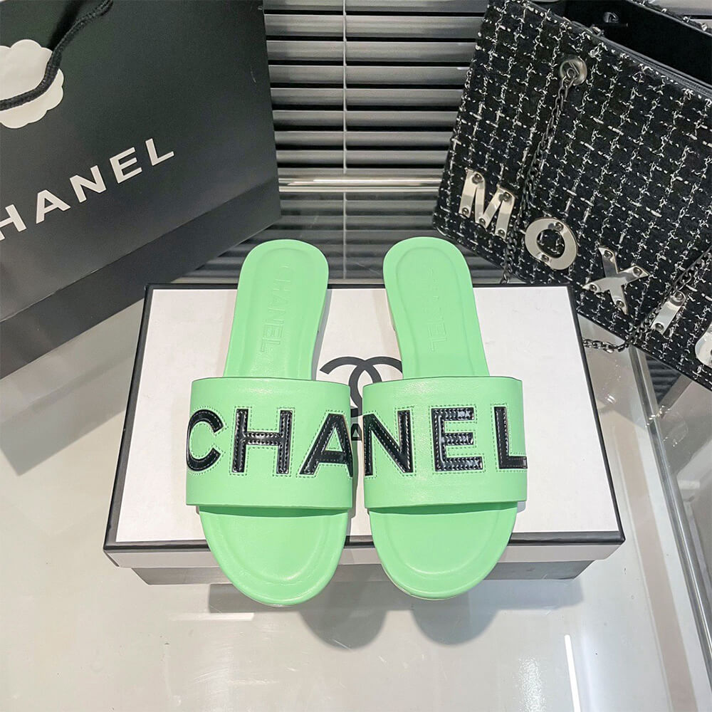 Chanel Slides Shoes - Replica Luxury Bags™