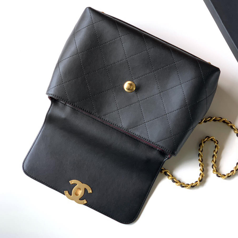 Chanel Large Flap Bag With Top Handle - Replica Luxury Bags™