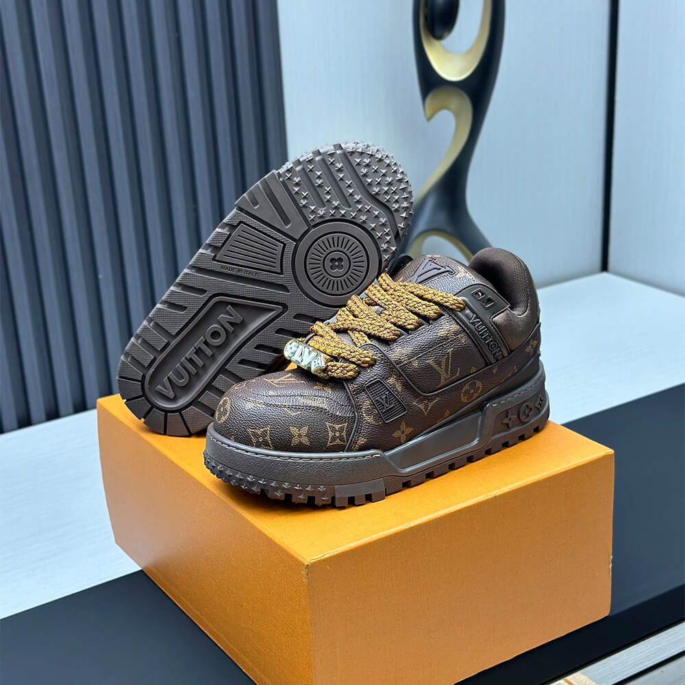 LV Trainer Maxi Sneaker Shoes - Replica Luxury Bags™