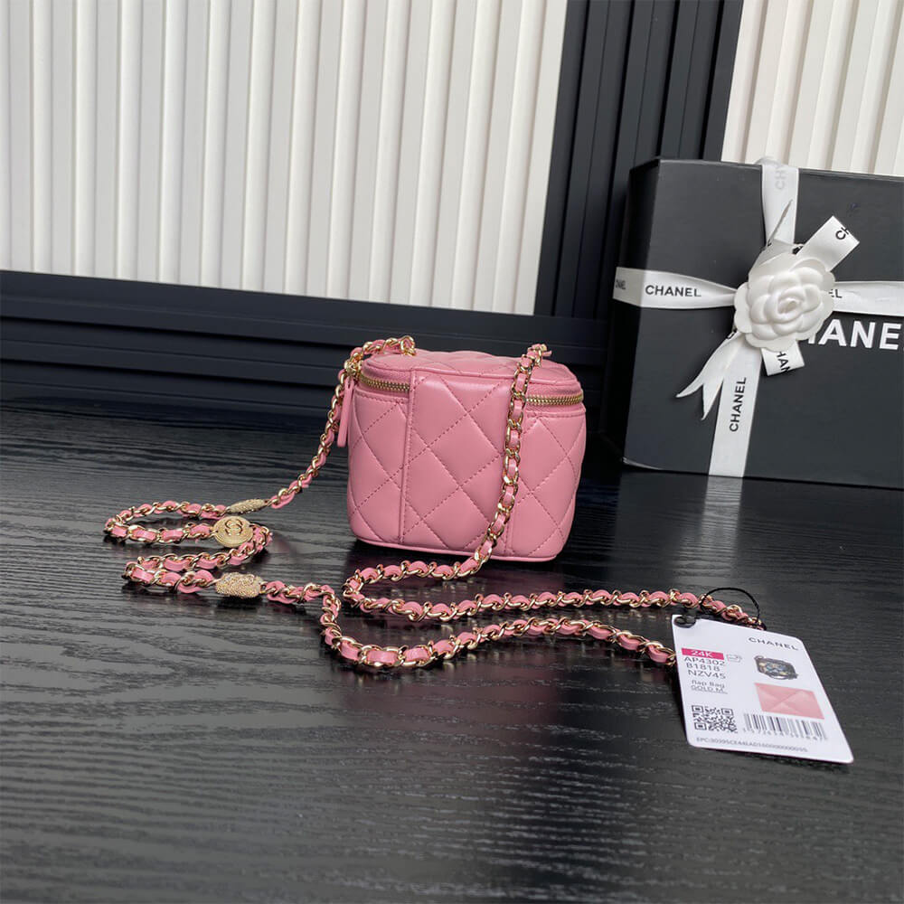 Chanel Small Vanity Bag with Chain - Replica Luxury Bags™