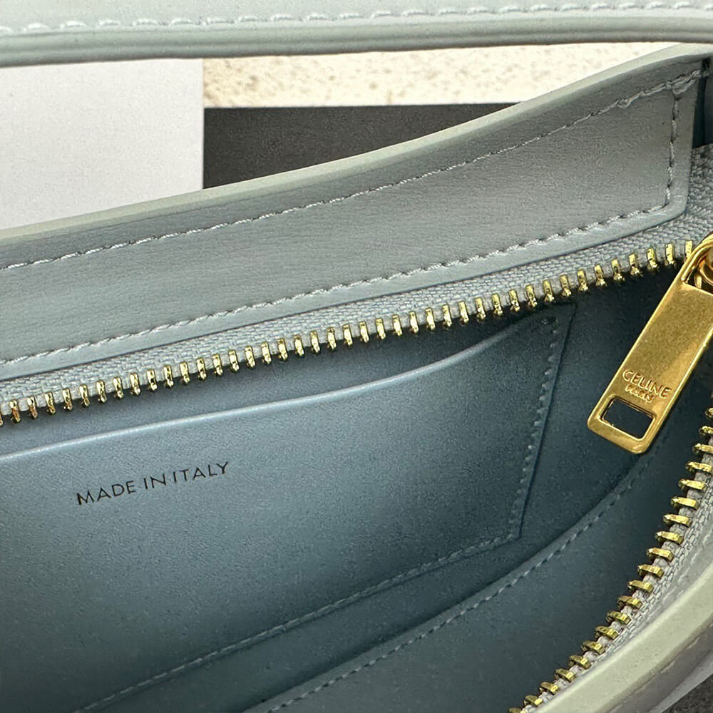 CELINE MEDIUM TILLY BAG in shiny calfskin - Replica Luxury Bags™