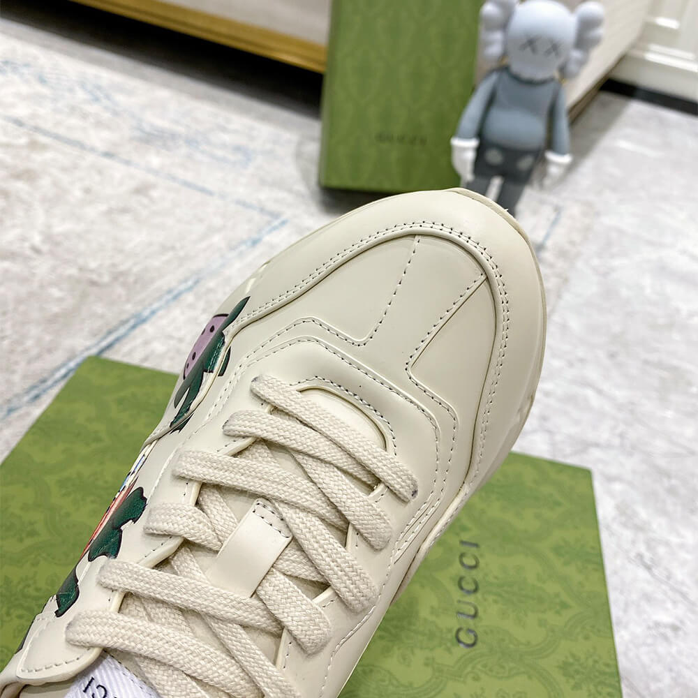 Gucci Strawberries Rhyton Sneaker Shoes - Replica Luxury Bags™