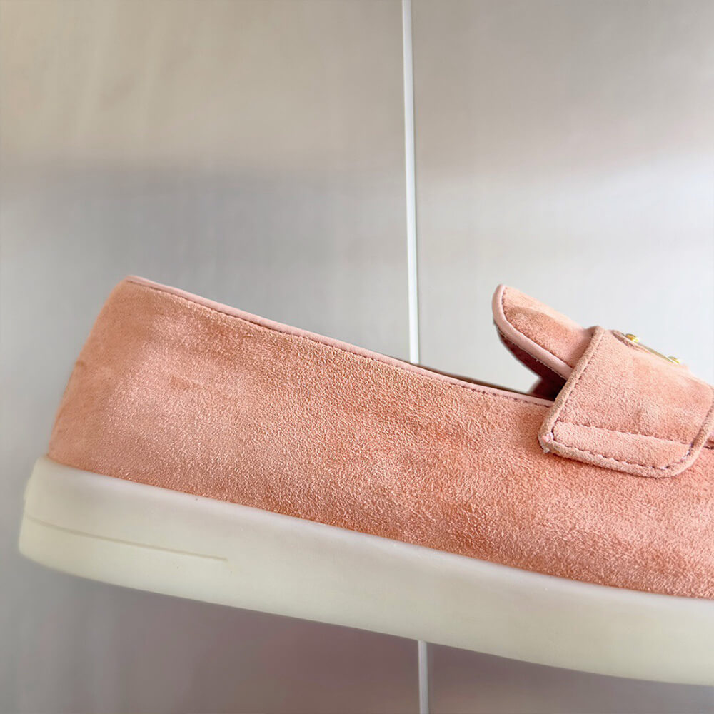 Prada Unisex Loafer Shoes - Replica Luxury Bags™